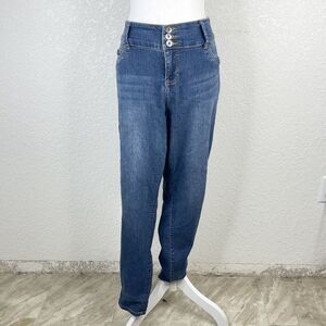 Torrid High Waisted Bootcut Jeans Plus Size 18 Belt Loops Pockets Triple Button